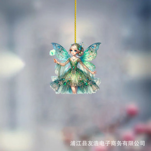 Hot cross-border acrylic pendant ornaments, portable carry-on small pendant, suitable for multi-occasion use