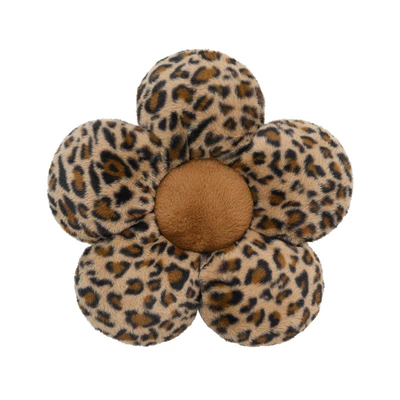 Cute Car Seat Cover — Seat cushion, seat cover - rabbit-fur-leopard-print-flower-waistrest