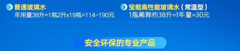 Baoneng Car Glass Cleaner High Concentration Wiper Fluid All-Season Powerful Stain Removal Cleaner Wiper Gel Cleaning Agent