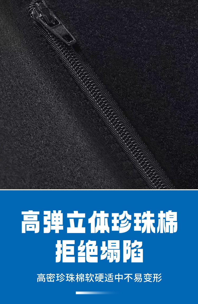 Car Rear Leveling Pad Car Mattress Car Leveling Pad Rear Seat Sponge Filled Seat Slope Support Cushion