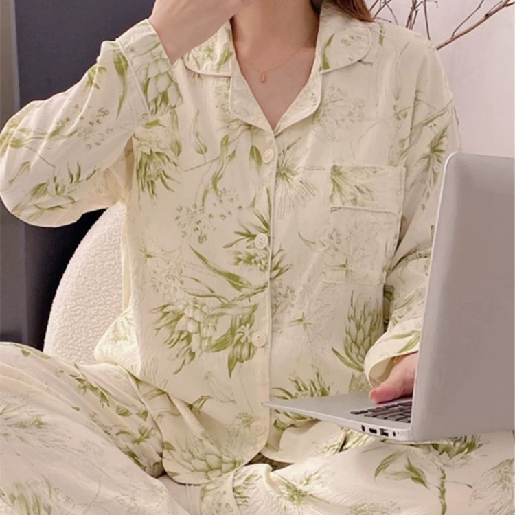 C-Yunduo 면 녹색 꽃과 식물