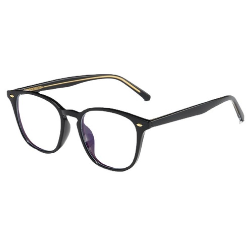 Vintage-style glasses frames, face-shaping, literary and fashionable, personalized, simple design, multiple color options, fresh and light mirror frames.