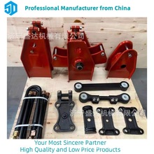 美式富华挂车悬架 连体90宽120宽美式悬挂下盘件德式挂车下盘件