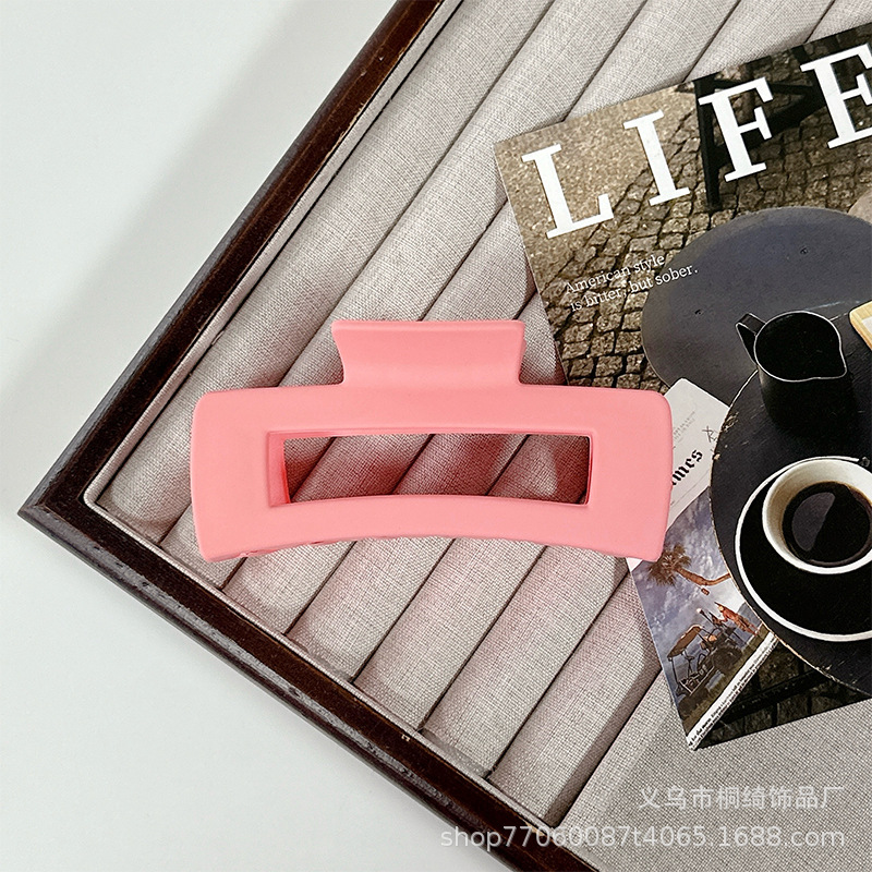 Pinza para Cabello Grande con Agarre Fuerte, Accesorio Elegante para Mujer