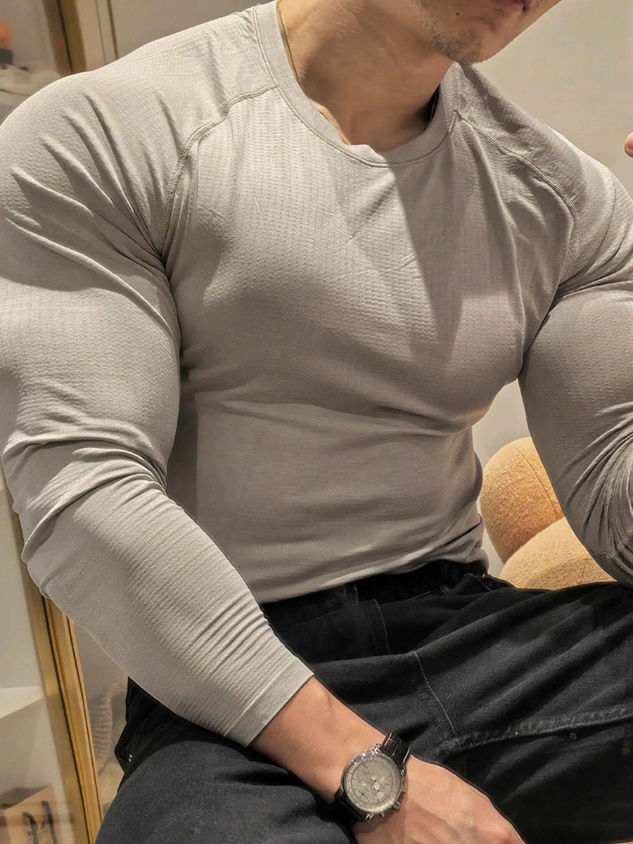 Men's Performance T-shirt Quick-dry Athletic Tee For Gym Training_voghion.com