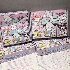 サンリオ家族の飛行機の箱の漫画の高顔の値の小さいカードはカードの速達を出して卸売りの贈り物の包装の箱を包装して物を取り出します。