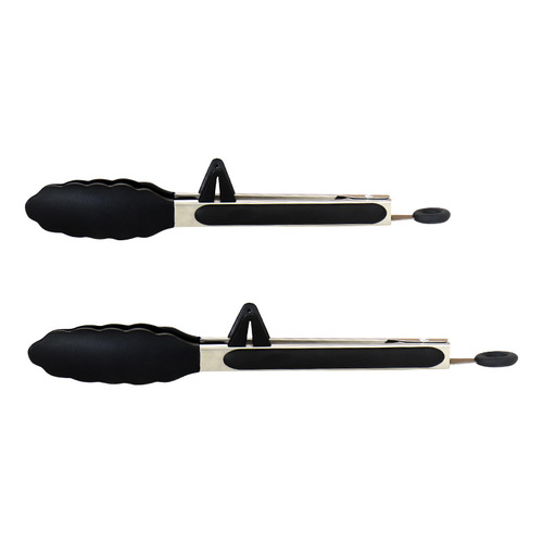 Silicone food clip with stand 9-inch 12-inch barbecue clip silicone food clip bread clip salad food clip