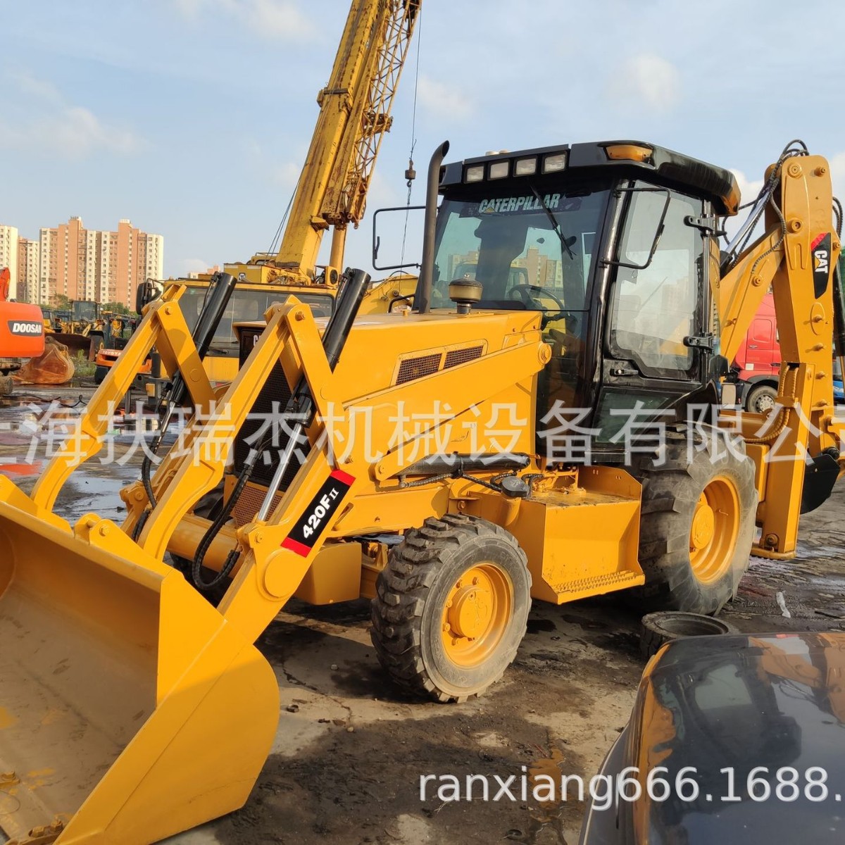 CATERPILLAR卡特彼勒420F两头忙.挖掘装载机出售