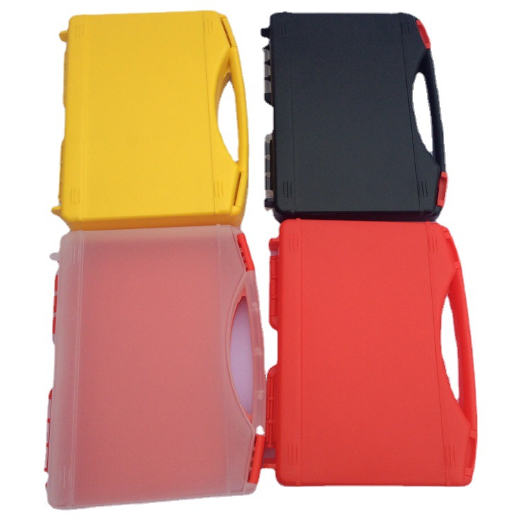 厂家定制PP塑胶盒子手提有盖注塑礼品包装盒文件塑料盒定制礼品盒