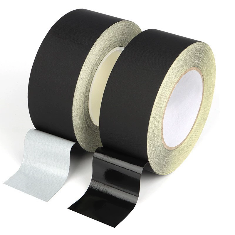 Огнестойкая черная ацетатная лента, автомобильный жгут проводов, линия подключения проводов, односторонняя изоляционная лента, высокая вязкость