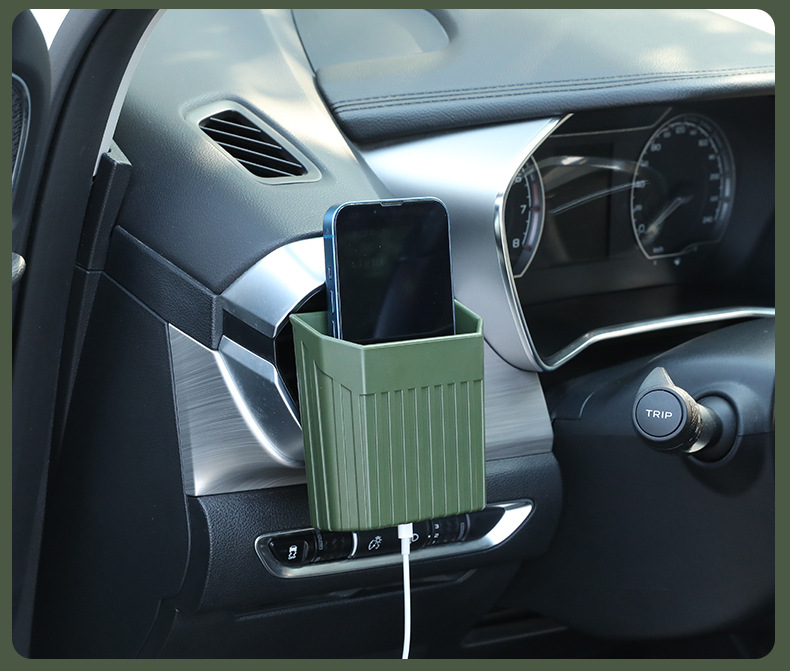 Car storage paste type central control storage box multi-purpose car air outlet mobile phone storage box car supplies
