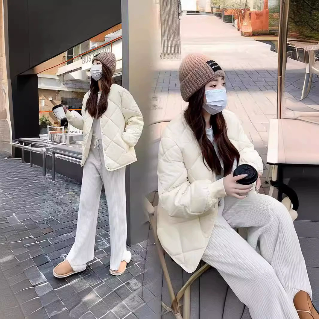 Хлопковая одежда для маленьких женщин зимняя мода хлопчатобумажная одежда корейская свободная хлебная одежда модная короткая куртка