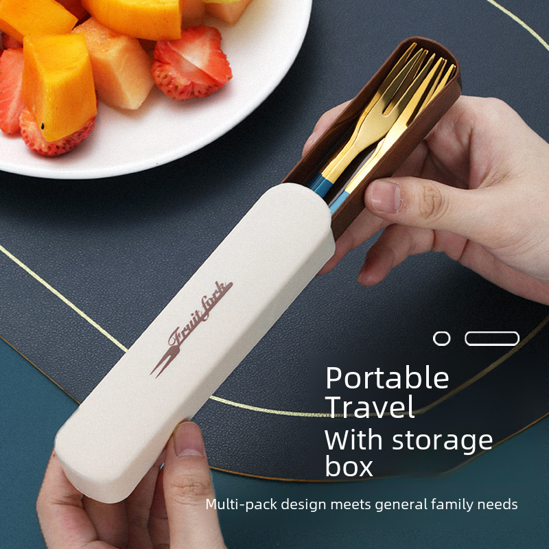 Dessert fruit fork stainless steel