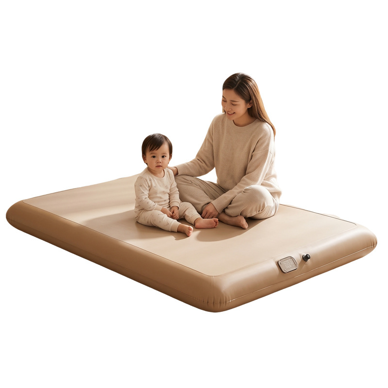 TPU elastic cloud mattress, 20CM thick inflatable air mattress for home use, air mattress for outdoor camping