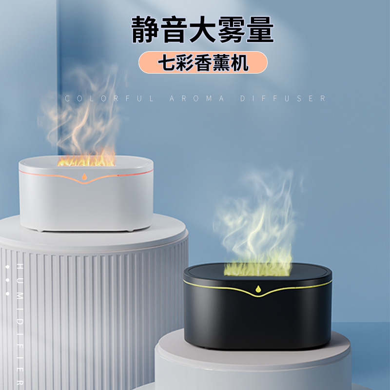 Manufacturers Wholesale New Mini Aromatherapy Machine Home Bedroom Simple Small Aromatherapy Machine USB Silent Humidifier