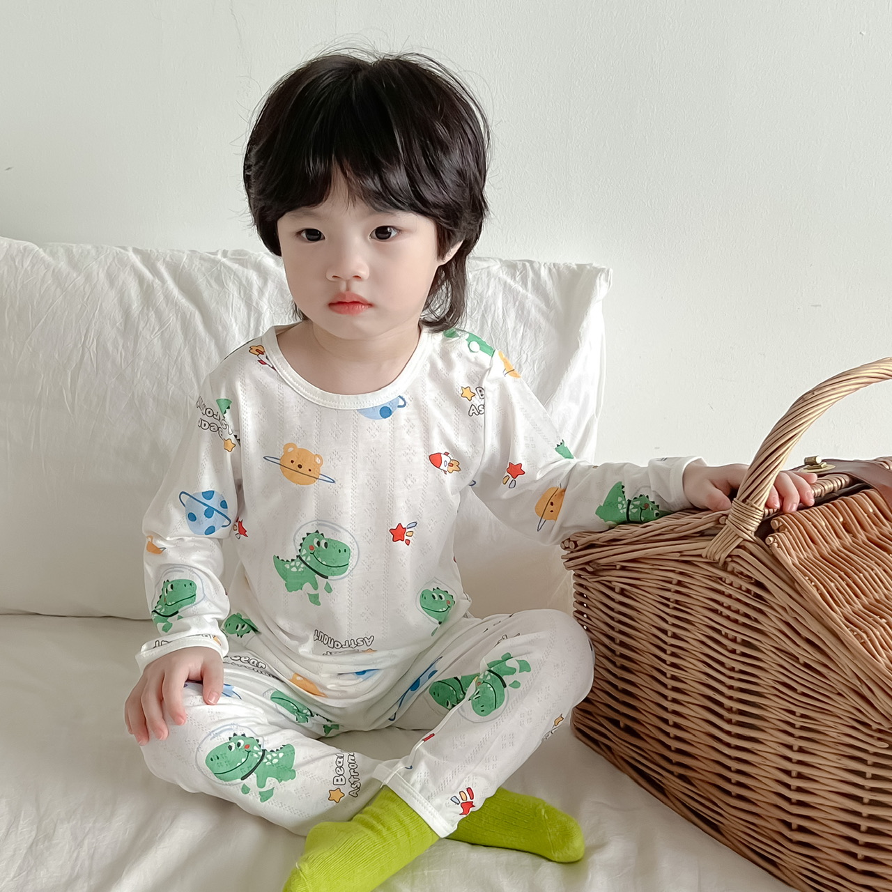 Children's cartoon thin long-sleeve