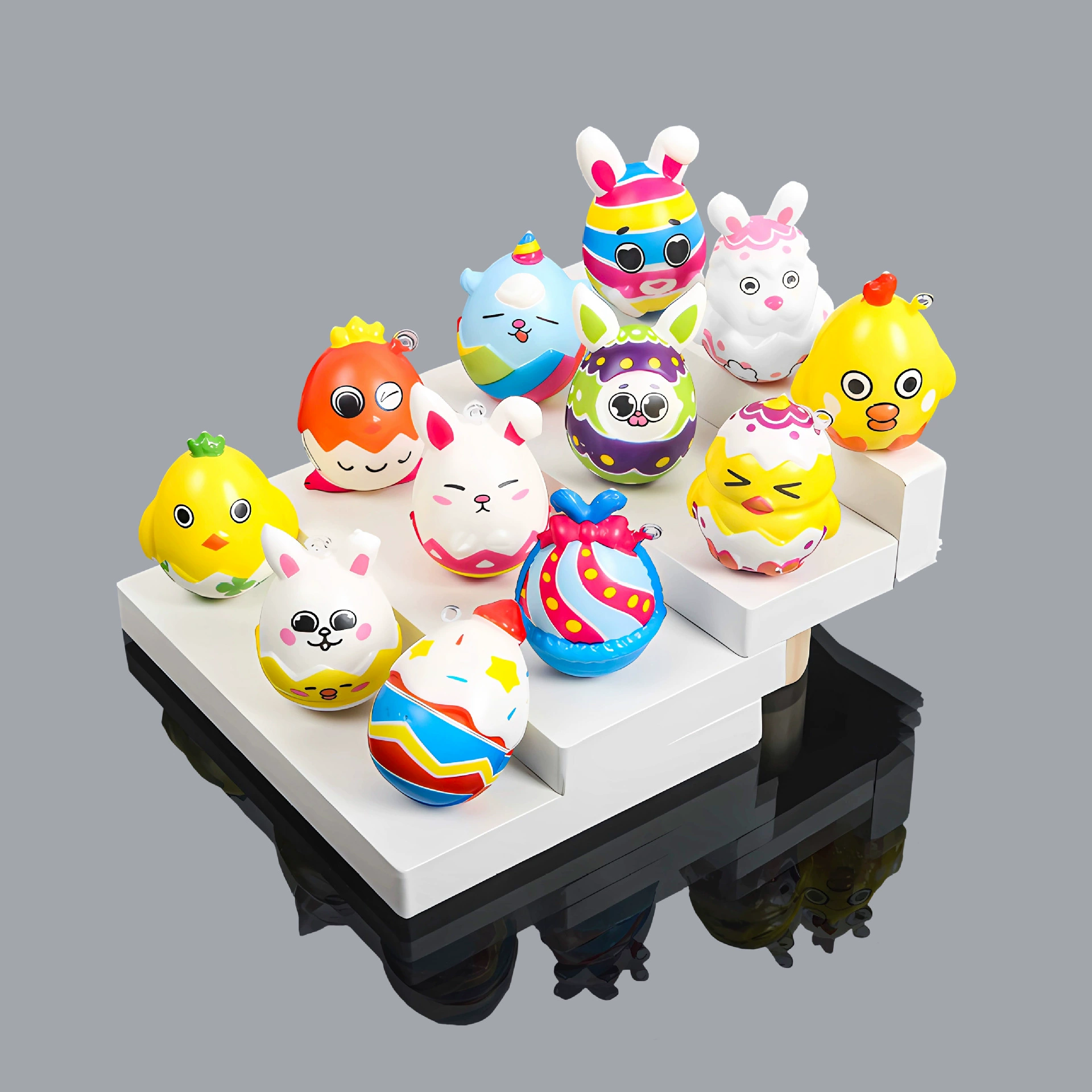 Трансграничный горячий медленный отскок пасхальное яйцо Pinch Le Blind коробка игрушка витое яйцо декомпрессионная игрушка брелок кулон