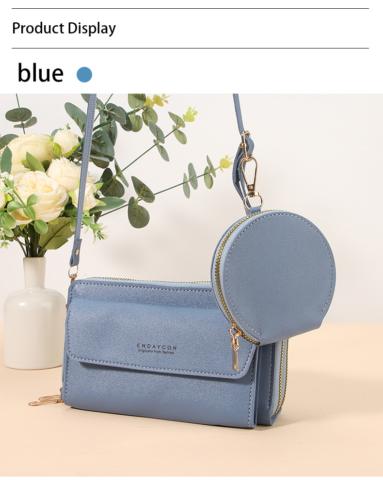 146g Weight Zipper Closure Type Single Shoulder Strap Strap Type Crossbody Bag Bags Type Holiday, Daily Occasion PVC Material Solid Color Pattern All Seasons Season Women's Gender Vintage Style, Classic Style Style Square Shape Small Size Women's Solid Color PVC Zipper Phone Wallets 10