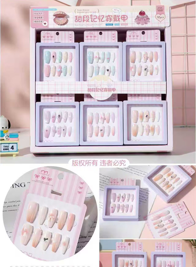 Estampado de ojos de gato con armadura, pegatinas de uñas con gelatina, dibujos animados de estudiantes lindos, desmontables, ponis con armadura image 98