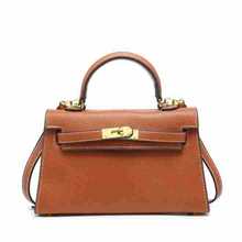 2025新款潮二代真皮女包时尚凯*包mini小包单肩斜挎手提凯利丽包