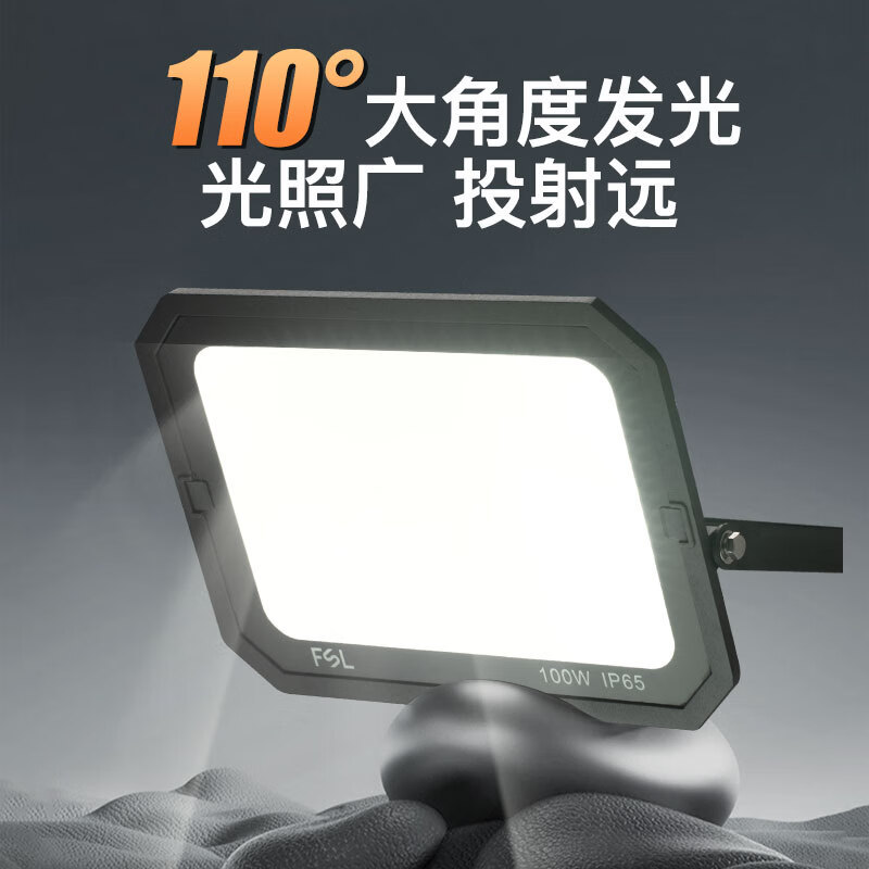 FSL Foshan iluminación LED proyector IP65 impermeable super brillante luz brillante publicidad luz de jardín exterior lámpara de fábrica de iluminación