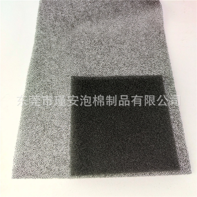 适用于音箱铁网用透声棉 喇叭音响透气防尘网罩白色50PPI过滤绵