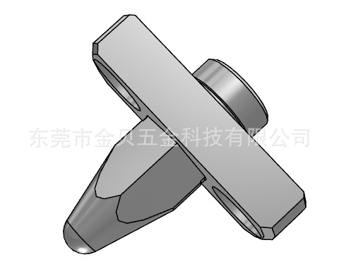 带法兰定位销 平头型MATD