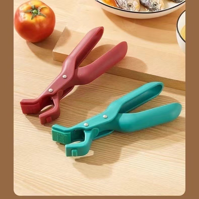 熱いものでも大丈夫！多機能シリコン製食器ホルダー、滑り止め付き、クリエイティブな家庭用キッチンツール|undefined