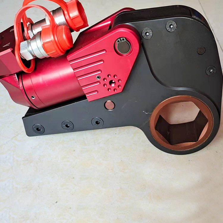 中旺液压中空扳手 电动驱动式液压扳手 合金扳手