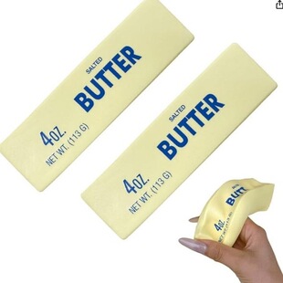 Slow Rebound Cute Butter Squeeze Stress Balls �S�͔D���p����