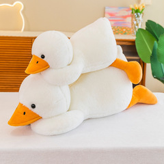 大白鵝抱枕網紅大鵝毛絨玩具鴨子公仔女生禮物布娃娃陪睡靠墊批發