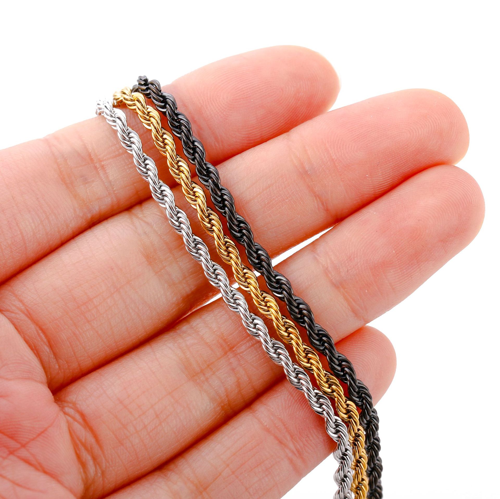 36g Weight 18K Gold Plated Plating Material DIY Jewelry Accessories Classification 1 Piece Quantity Stainless Steel Material Geometric Pattern Plating Design Basic Style Basic Geometric 18k Gold Plated Stainless Steel Wholesale Jewelry Accessories 2