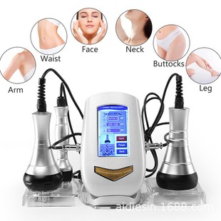 Three-In-One Body Beauty Instrument 40K Cavitation Machine Slimming Instrument Massage Explosion Fat Reduction Instrument Body Beauty Negative Pressure Beauty Salon Cross-Border