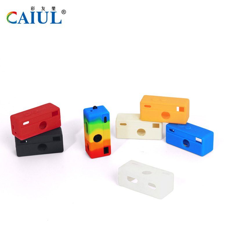 Suitable for Kodak-1987 Mini Ccd Digital Camera Solid Color Silicone Protective Case Wear-Resistant Soft Shell Cross-Border