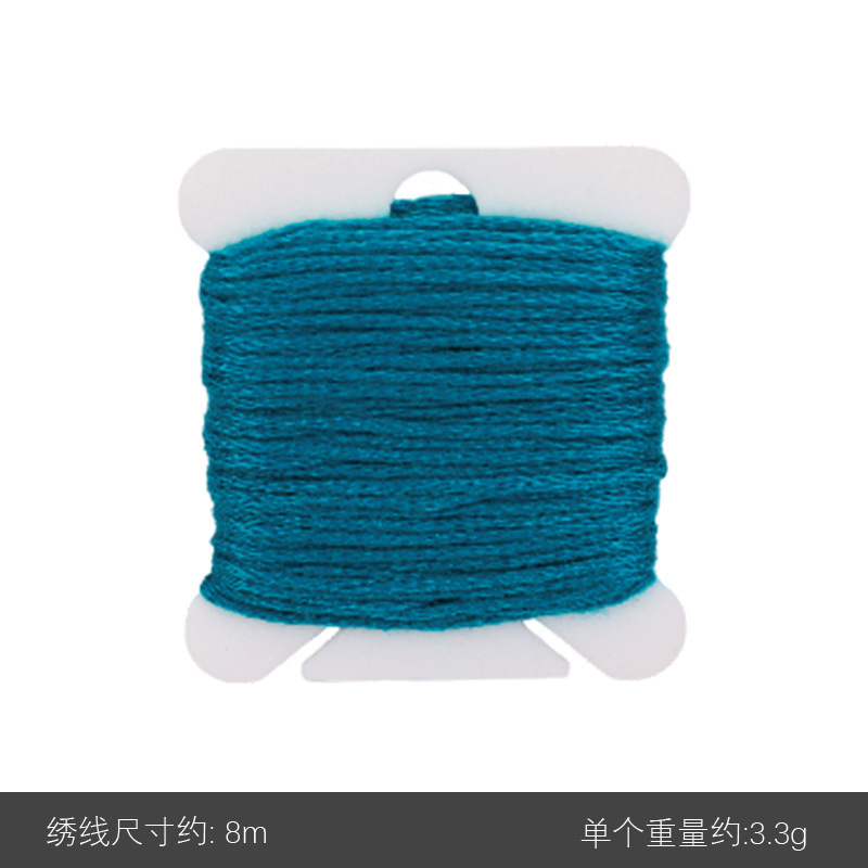 8m十字刺繍糸多色DIY手作り刺繍糸刺繍糸ミシン糸|undefined