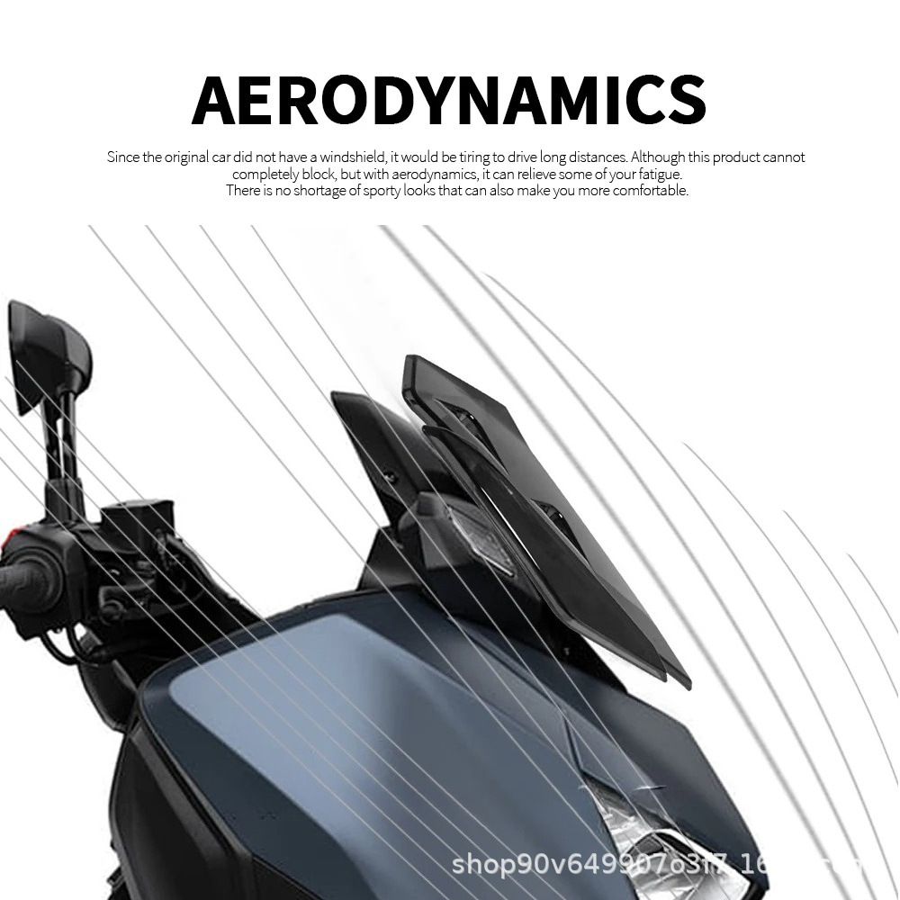 Suitable for Yamaha X-MAX 300 23+ modified front windshield fairing for motorcycle touring, sports, and racing, wear-resistant