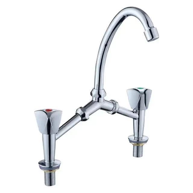Mexico electroplating faucet eight inch South American double sink faucet Panama basin faucet eight inch