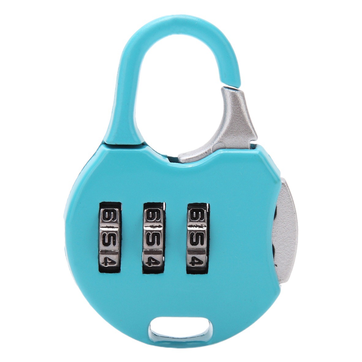Cross-Border Zinc Alloy Password Lock Padlock Backpack Anti-Theft Lock Mini Lock Cabinet Diary Luggage Password Lock