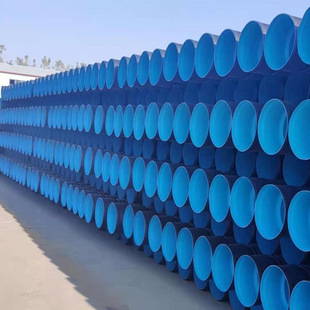 Hdpe Double Wall Corrugated Pipe 200 400 800 Large Diameter Drainage Plastic Sewage Corrugated Pipe Anti-Blocking Sewage Pipe