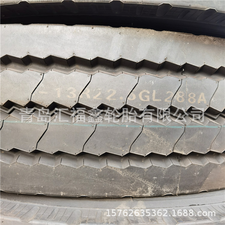 13R22.5 真空卡车货车轮胎 钢丝胎平板车轮胎顺花纹GL288A