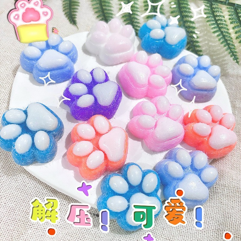 新しい模擬ぬいぐるみハムスター猫の爪を絞る大きな超柔らかい泥のような感触の遅いリバウンド減圧アーティファクト|undefined