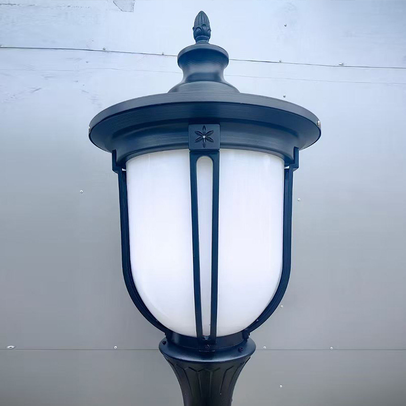 Venta al por mayor de pantallas para lámparas LED de jardín, cabezales de lámparas solares para jardín, cabezales de farolas, luces de calle para paisajismo de villas, parques y jardines comunitarios. image 65