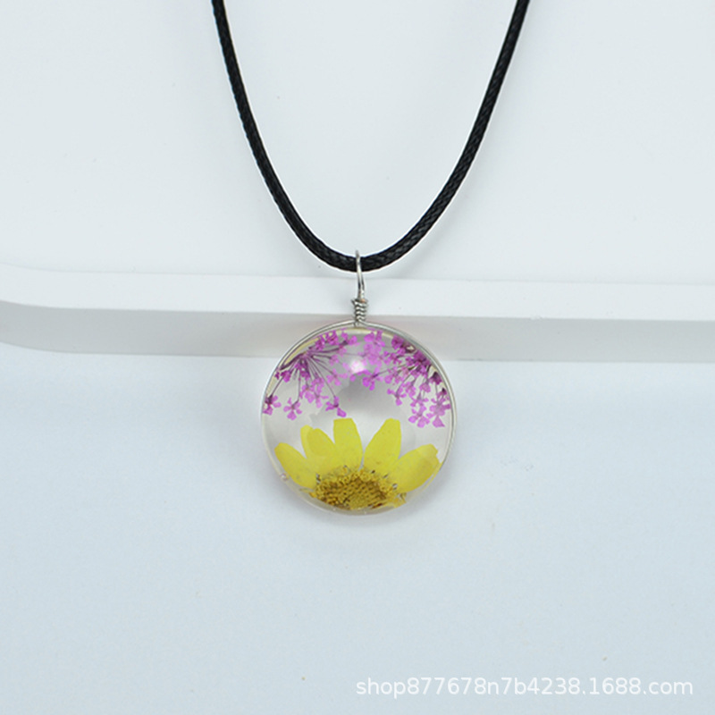 17#핑크 레이스 + 옐로우 크리스탈 국화