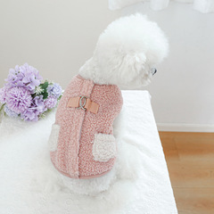 メーカー直供/現物新商品ペット服犬猫服服装秋冬新商品ポケット馬甲