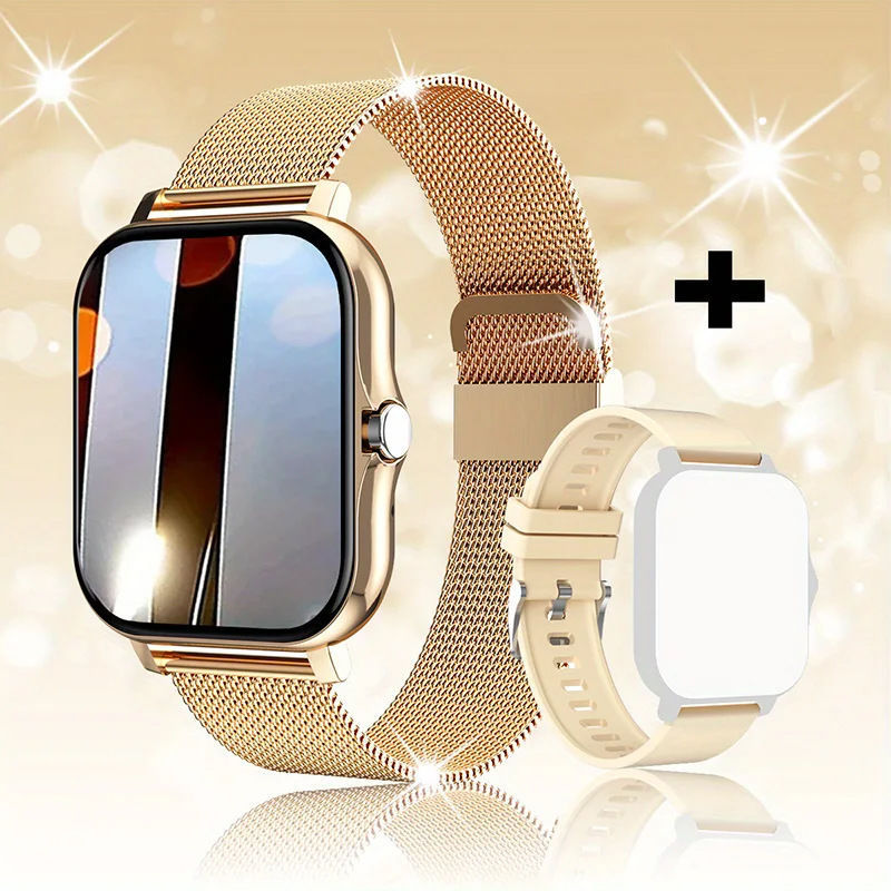 外贸版智能手表彩屏计步睡眠监测通话可充电ios通用smartwatch|undefined