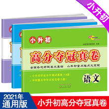 2023小升初高分夺冠真卷六年级英语文数学必刷真题汇编复习测试卷