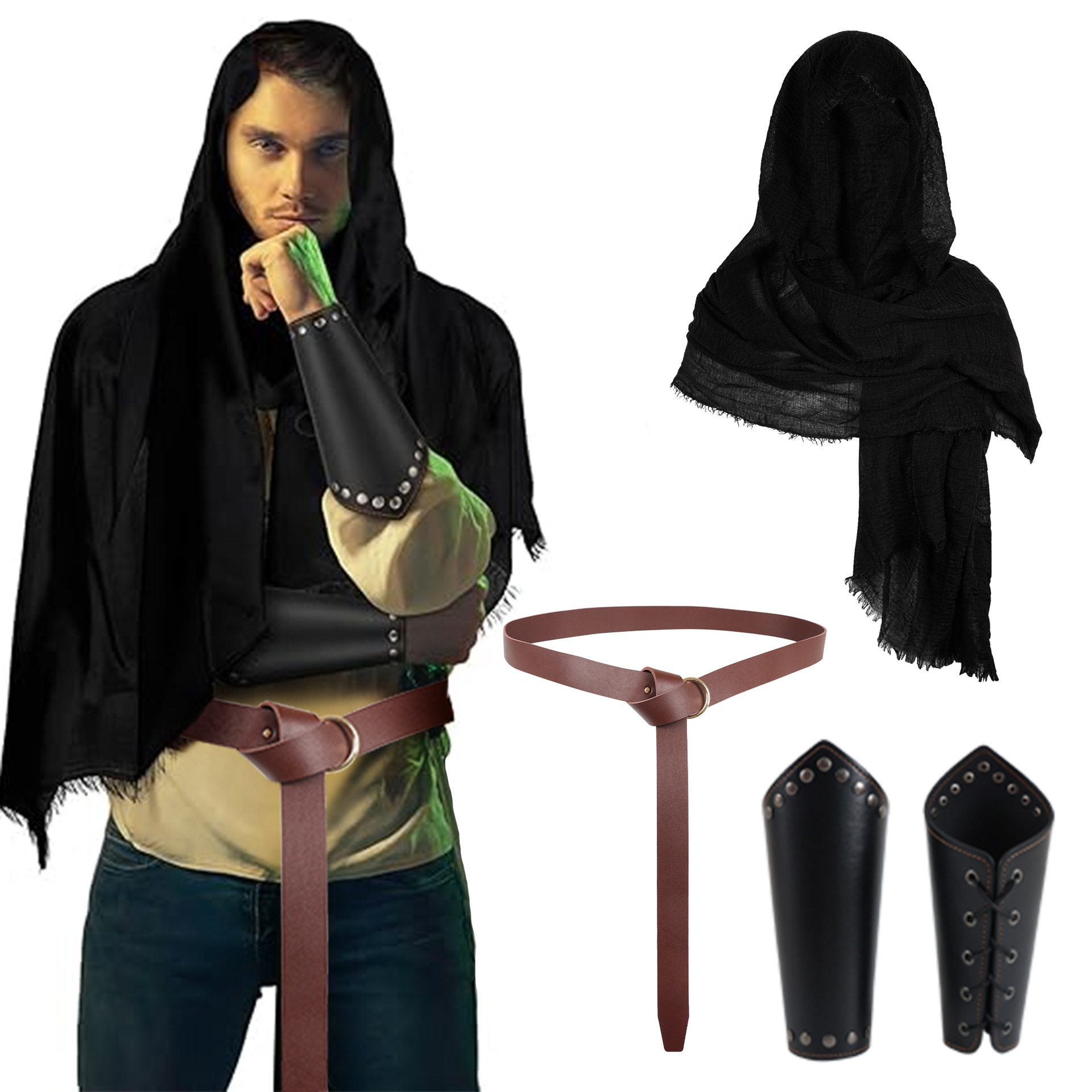 브라운 벨트 3종 세트