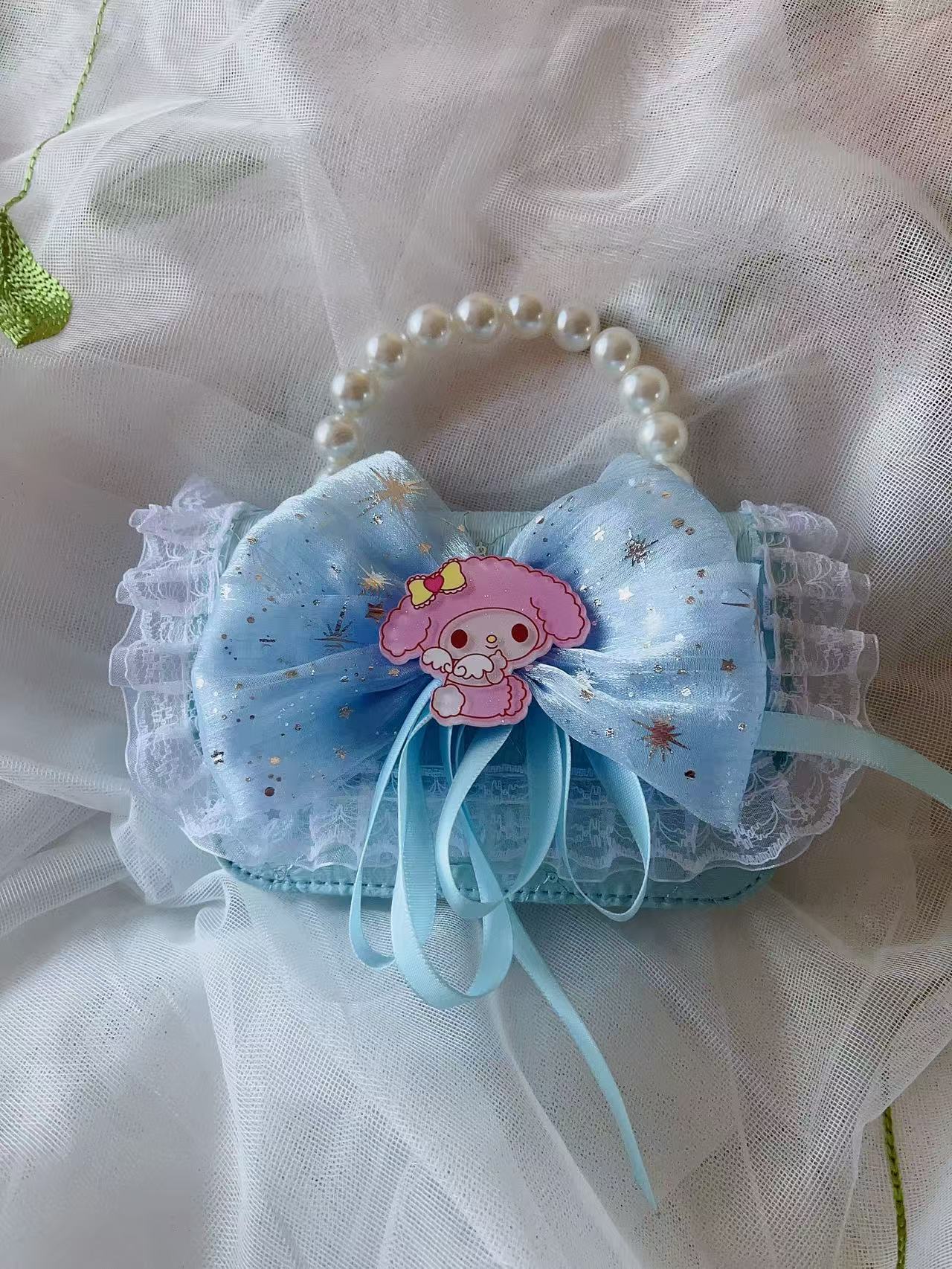 Bolsas infantiles lindas princesas de dibujos animados bolsas de mano niñas extranjeras bolsas de hombro para niños accesorios de cambio