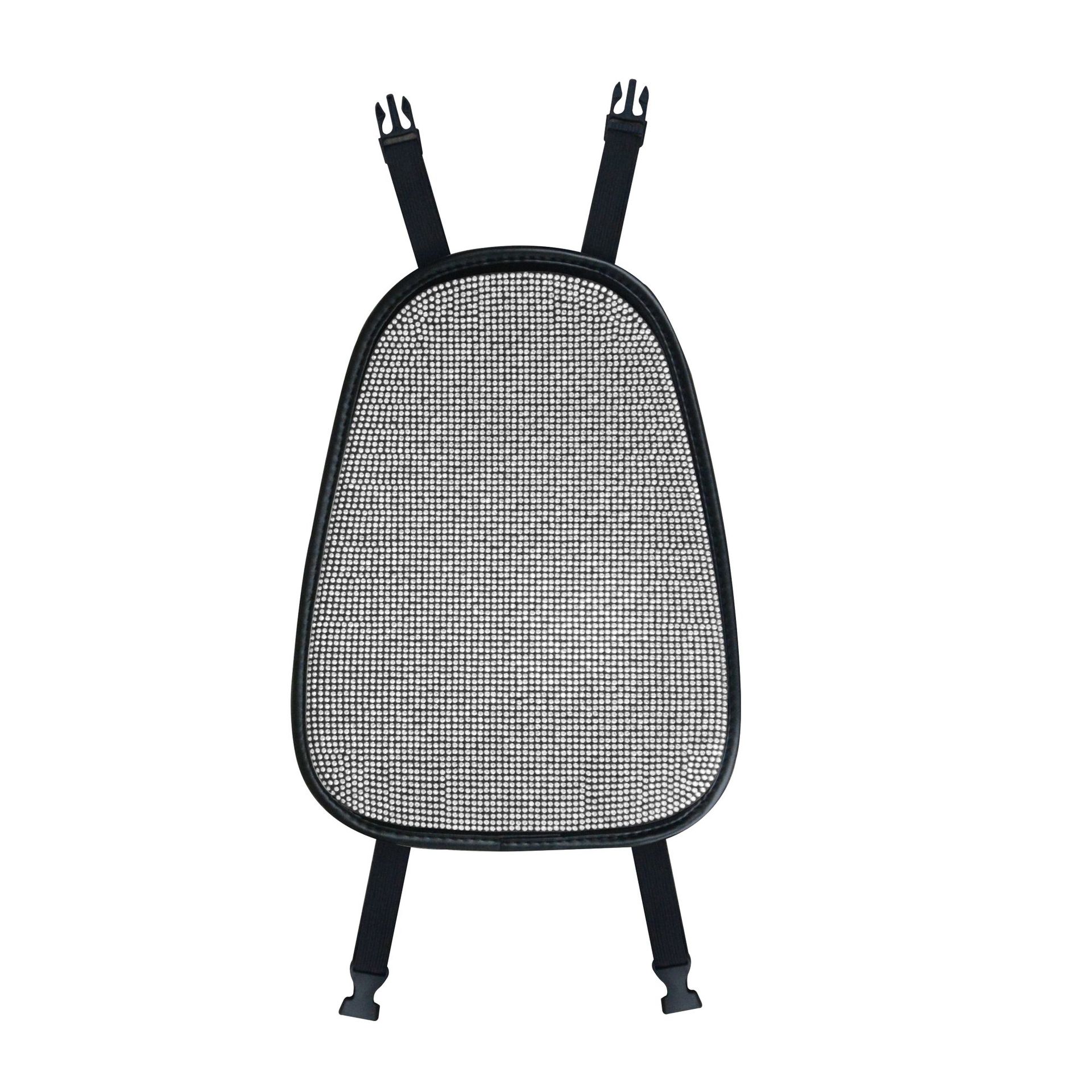 Universal Universal Car Seat Cushion Leather Rhinestone Car Seat Cover (Seat cushion, seat cover) - white-diamond-starry-sky-single-head-cover