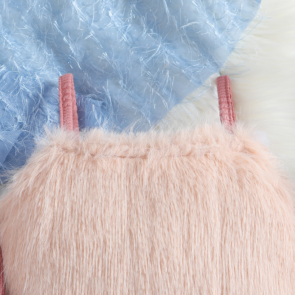 Kinder kleidung herbst outfit neue kinder hosenträger langarm top modische jeans mädchen zwei-stück set_voghion.com